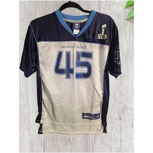 Reebok NFL North Texas Super Bowl XLV 45 Jersey Youth‎ L Steelers vs Packers